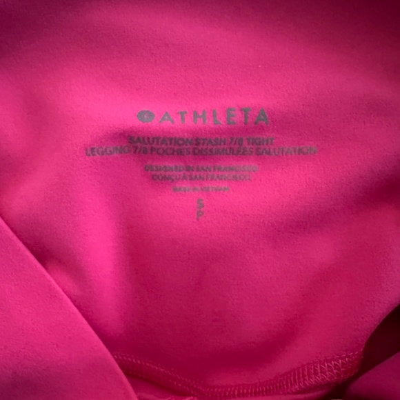 Athleta SALUTATION STASH 7/8 TIGHT - small/petite - Picture 5 of 5